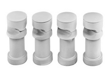 Load image into Gallery viewer, White Horizontal Radiator Brackets - HL220
