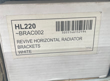 Load image into Gallery viewer, White Horizontal Radiator Brackets - HL220
